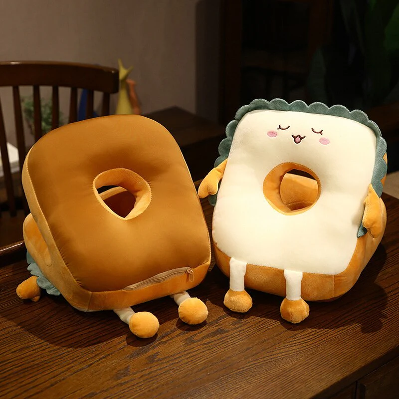 Funny Toast Nap Pillow - Image 3