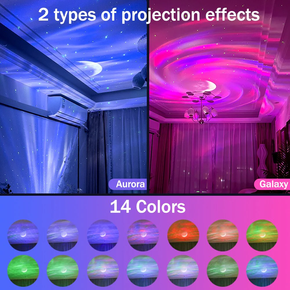 Night Nova Galaxy Night Light Projector - Image 3