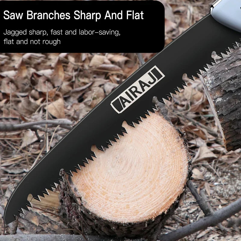 Woodworking Camping Craftsman Folding Hand Saw - Image 2