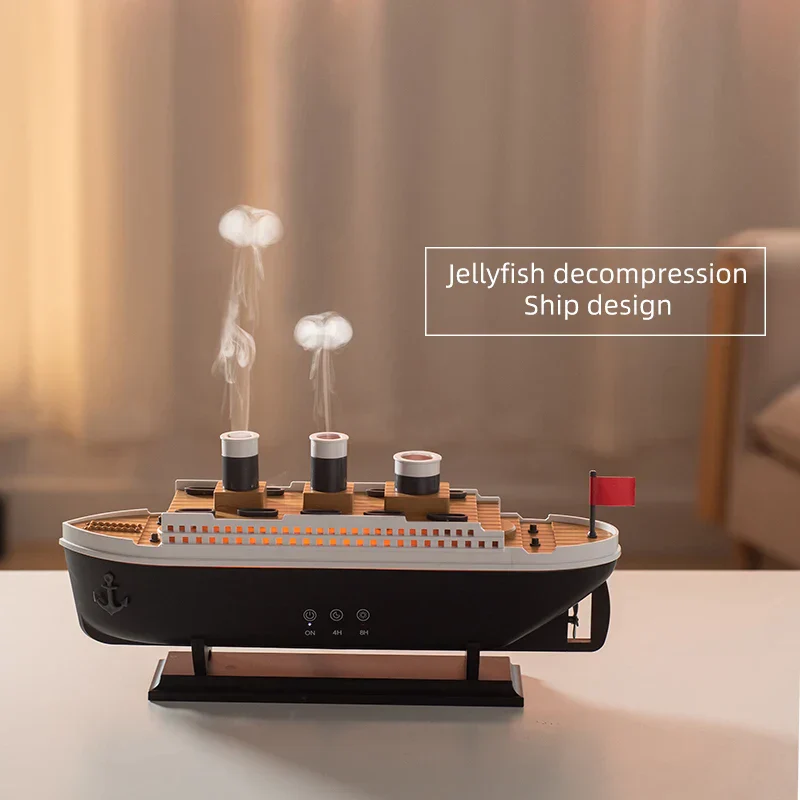 Luxury Ocean Liner Electric Aromatherapy Air Humidifier - Image 3