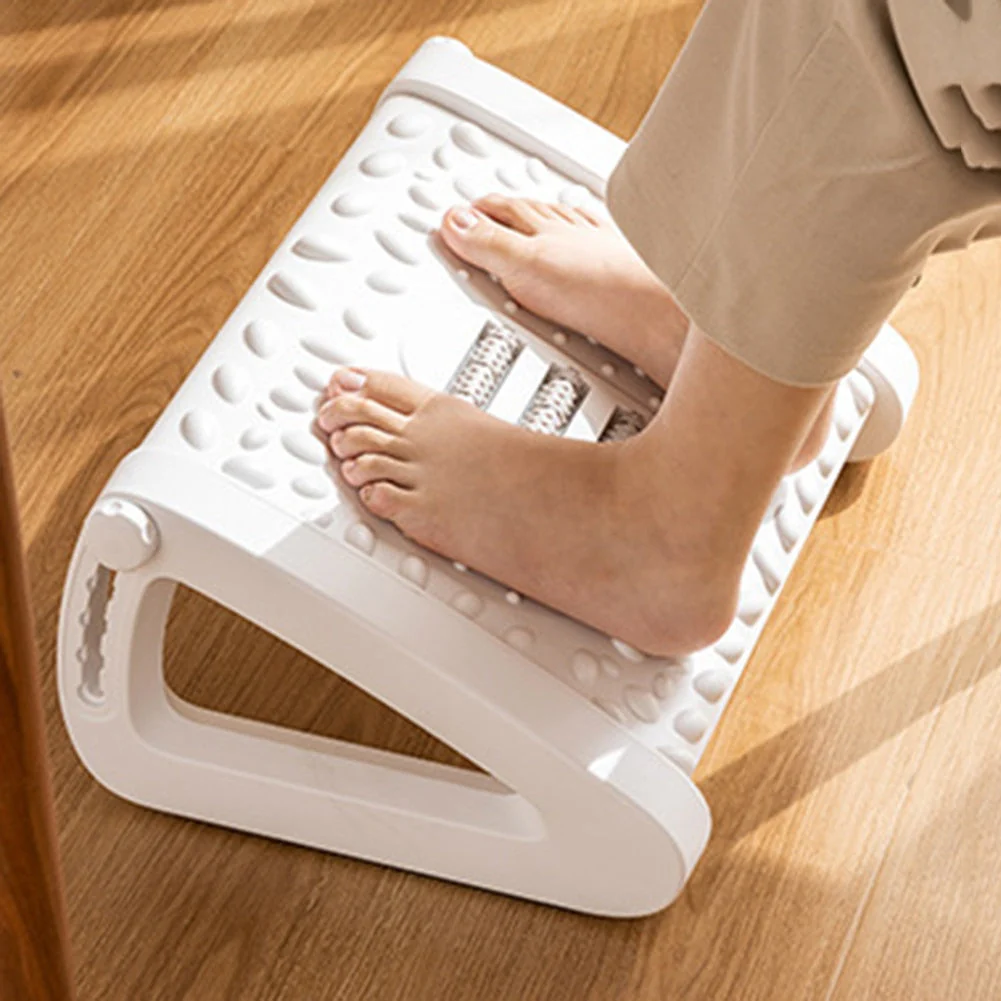Ergonomic Home Office Foot Rest Massager - Image 1