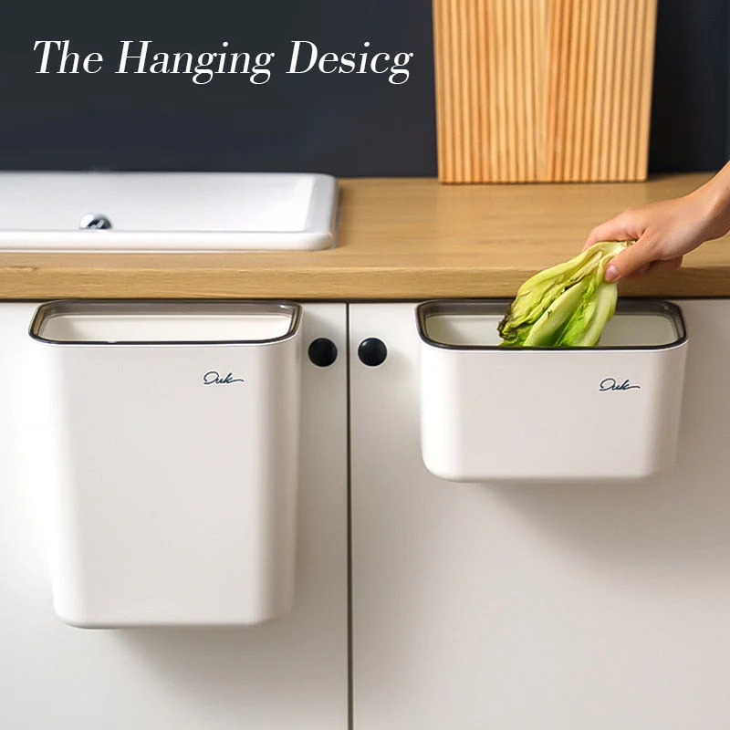 Kitchen Hangable Clean Corner Trash Can - Image 3