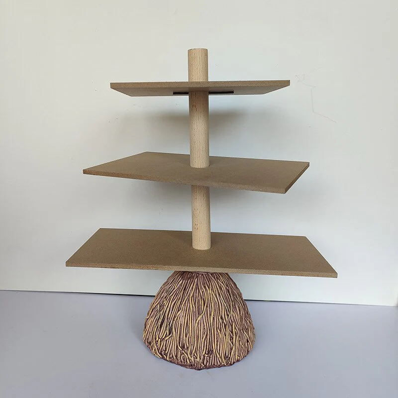 3-Tiered Witch Broom Shape Stand - Image 2