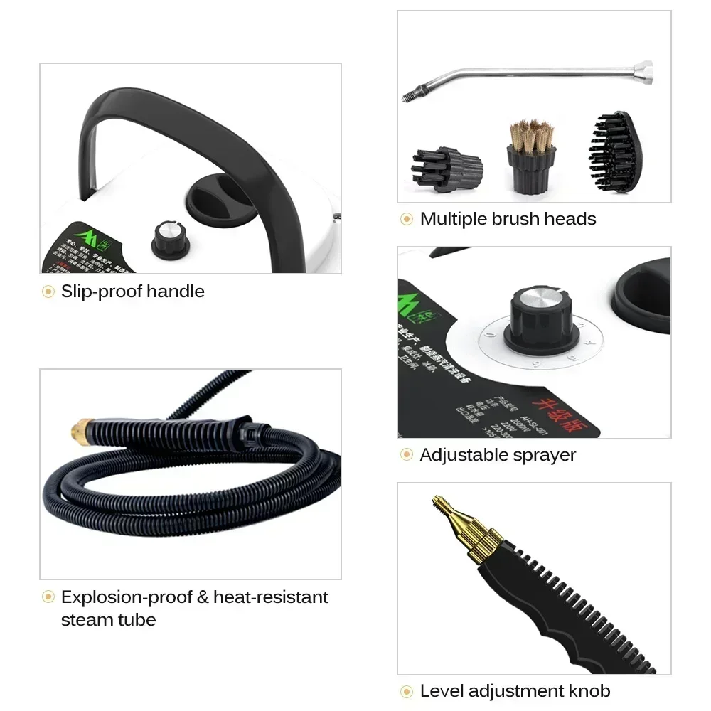 High-Pressure Portable Steam Jet Water Surface Cleaner - Image 3