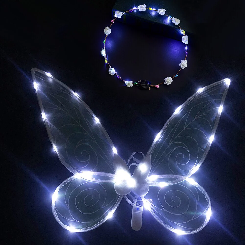 Shiny Glowing Fairy Wings - Image 3