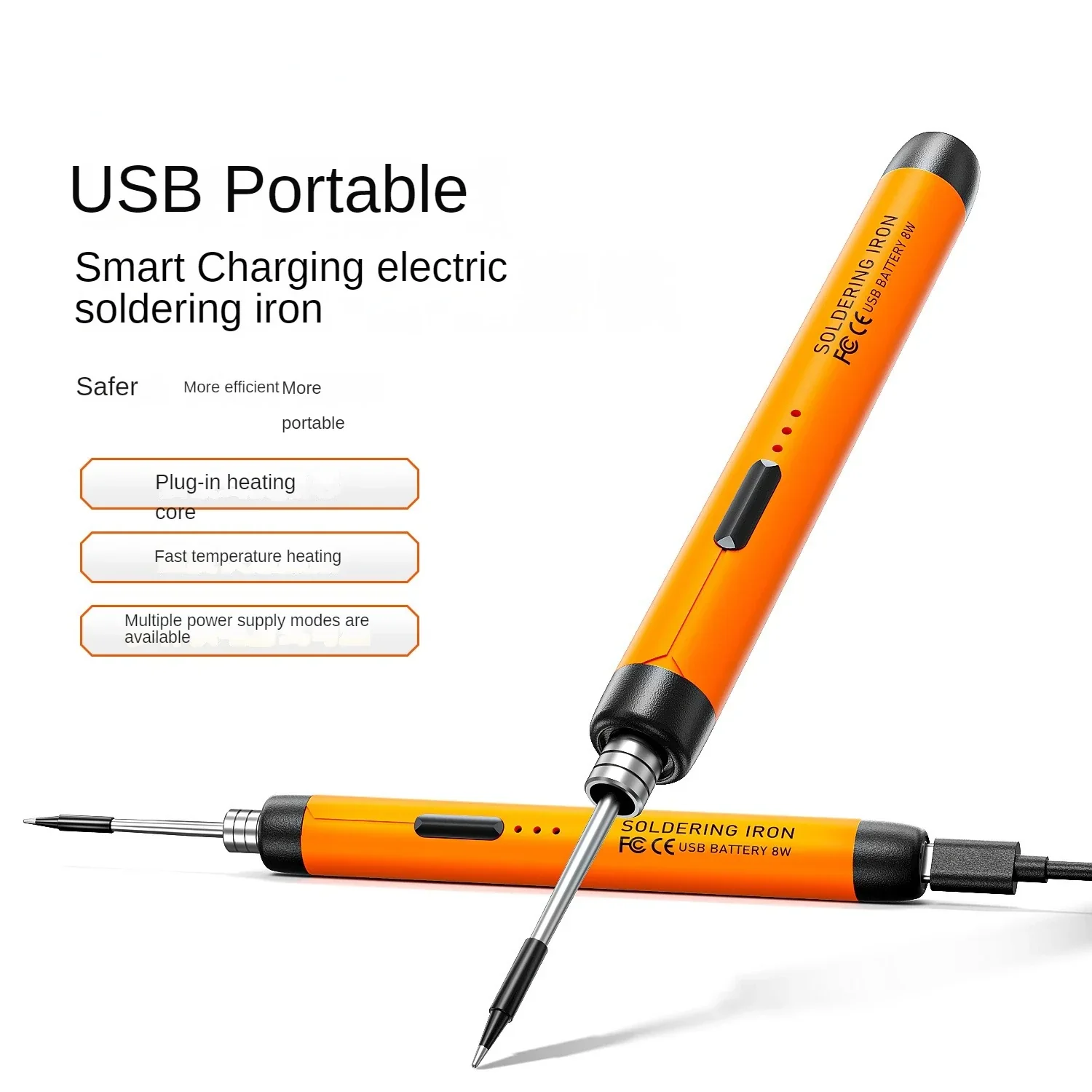 Portable USB Soldering DIY Iron Kit - Image 2