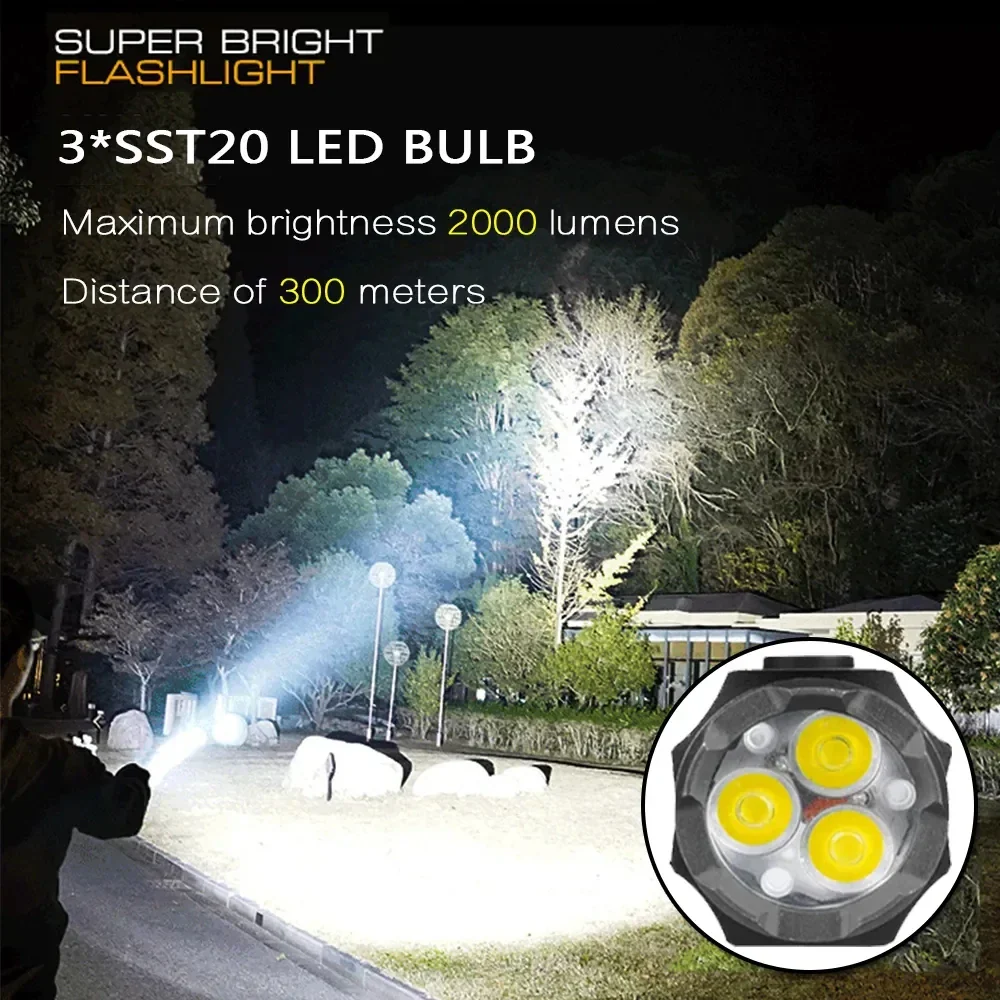 Mini Powerful Beam Outdoor EDC Flashlight - Image 2