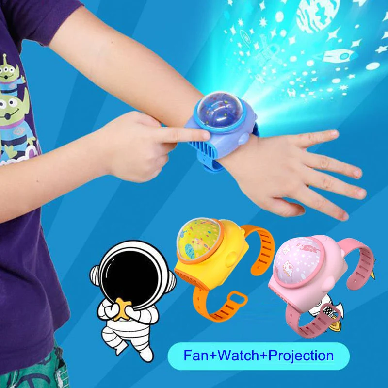 Creative Fan Projector Bracelet - Image 2
