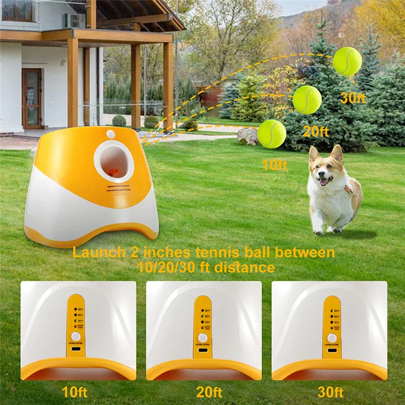 Pet Interactive Automatic Ball Launcher - Image 2