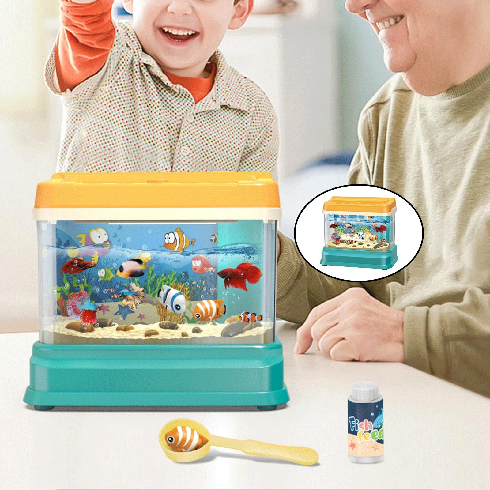 Catchy Fishes Kids Aquarium Toy - Image 1