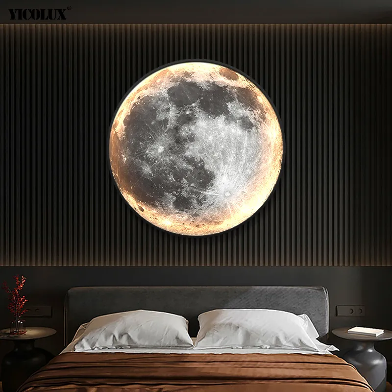 Nordic Artsy Decoration Moon Lamp - Image 1
