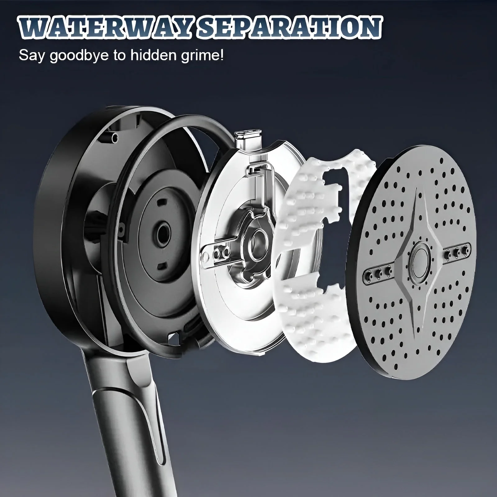 Pocket Spa High-Pressure Handheld Shower Head - Image 3