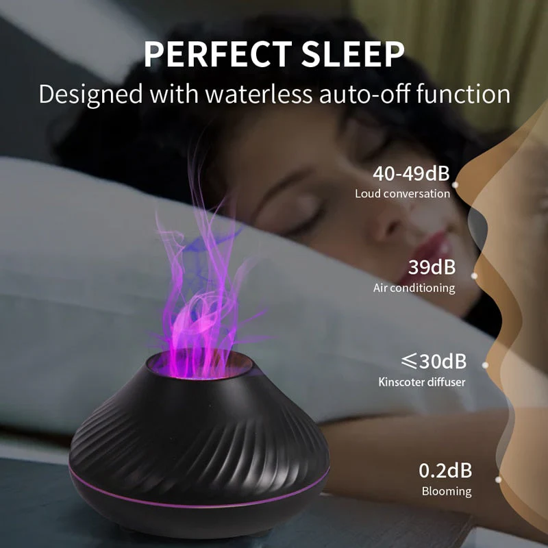 Luminous Volcano USB Humidifier Lamp - Image 3