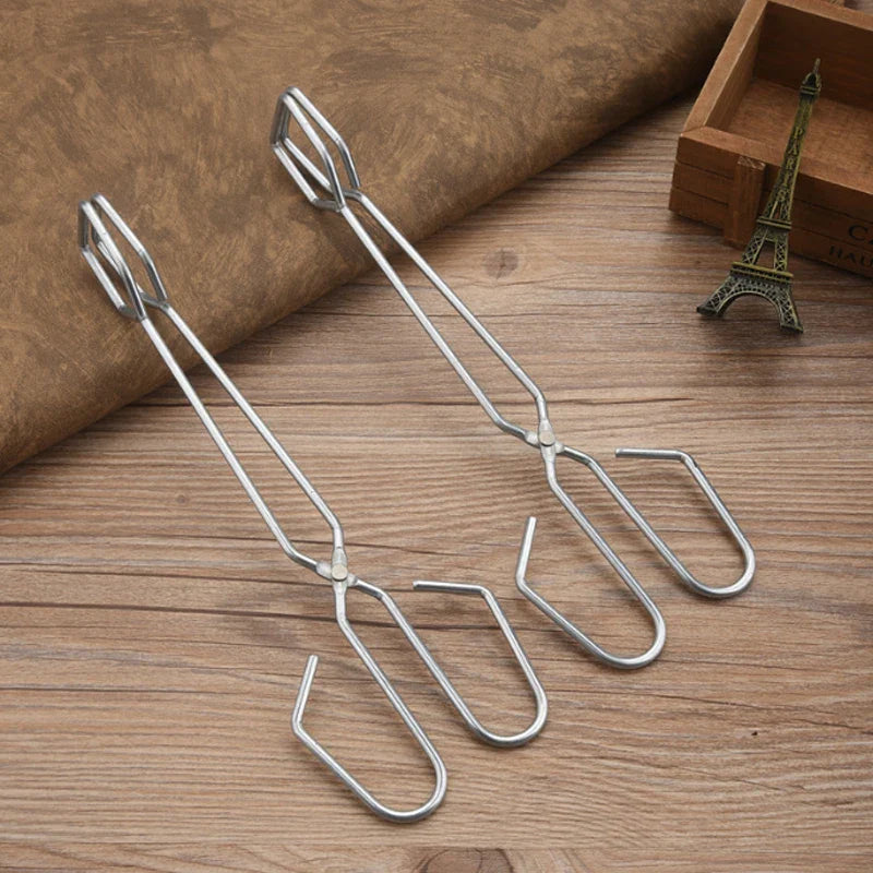 Extra Long Charcoal Clip Tongs - Image 2