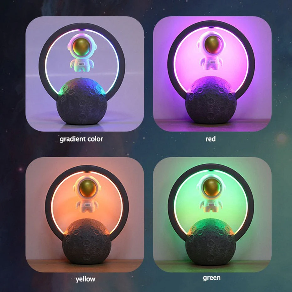 Levitating Astronaut Bluetooth Speaker Lamp - Image 2
