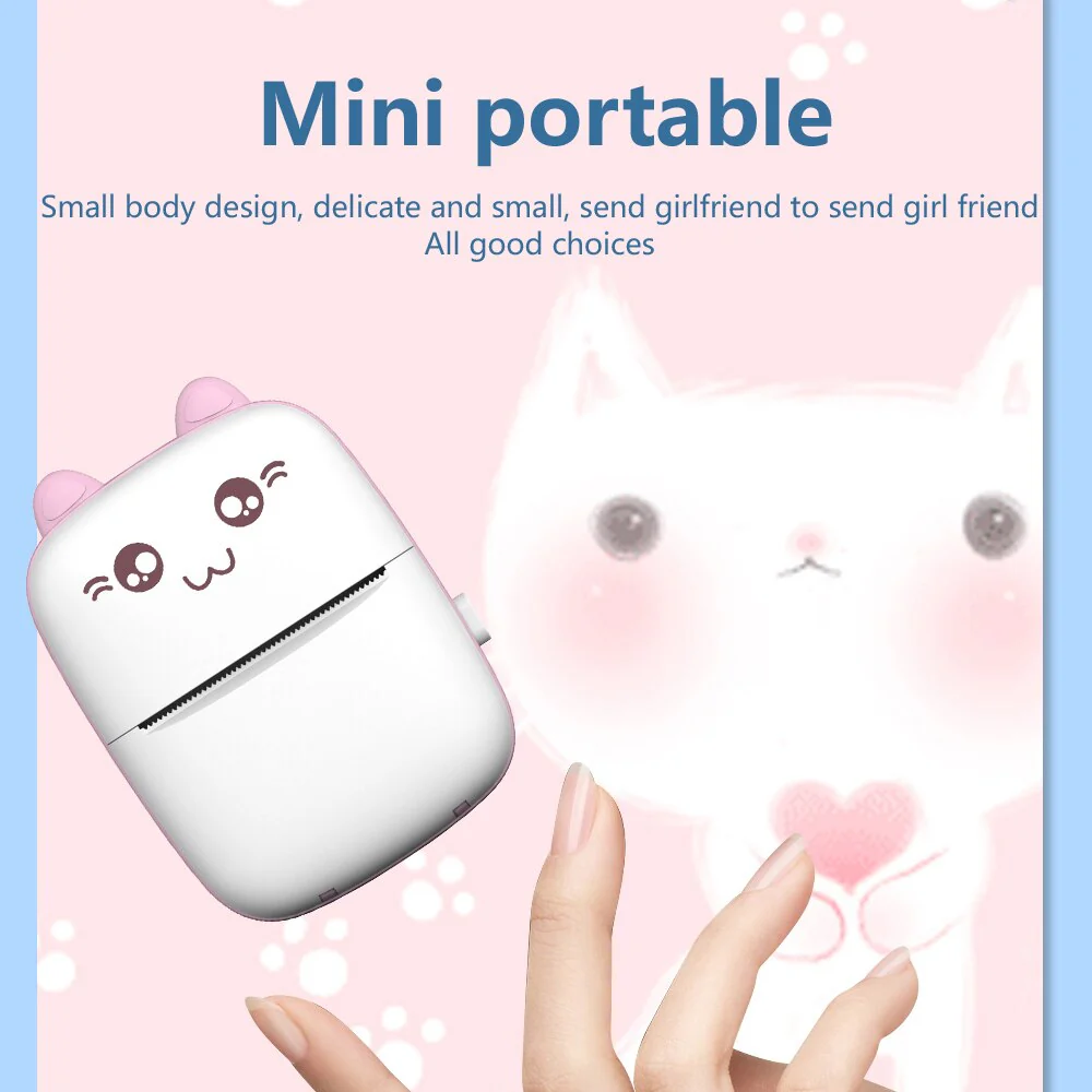 Mini Cat Thermal Bluetooth Label Printer - Image 3