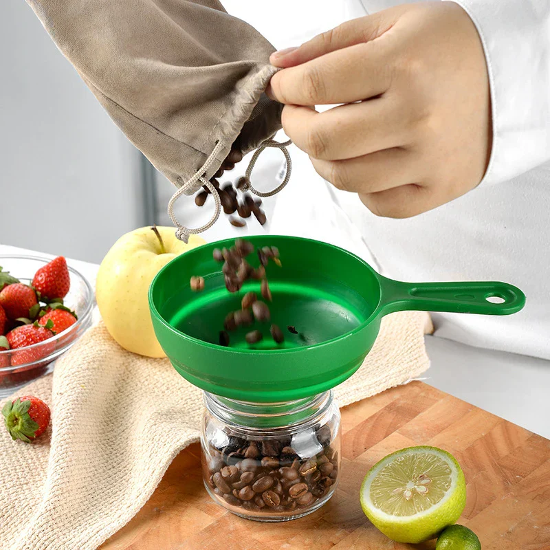Telescopic Wide Mouth Jars Funnel - Image 1
