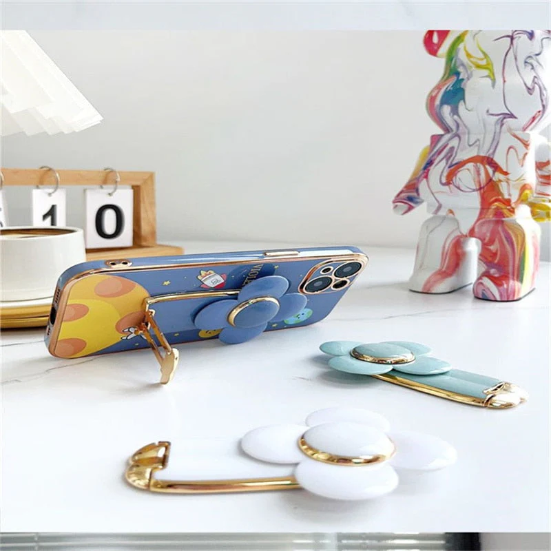 Sunflower Foldable Phone Holder Bracket - Image 2