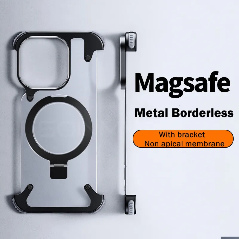 Magnetic Shockproof Metal Bumper Magsafe iPhone Case - Image 2