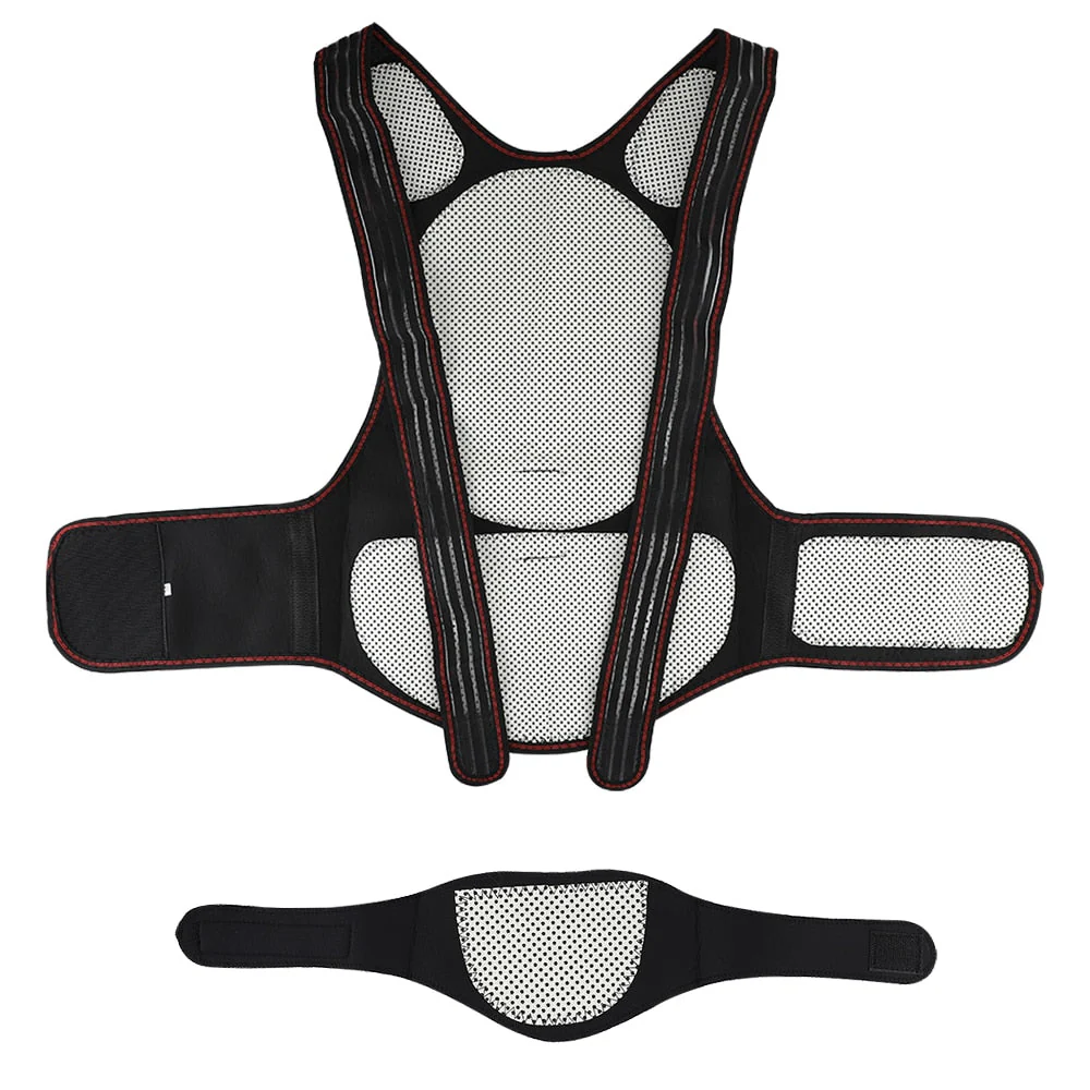 Self-Heating Magnetic Back Support Massager - Image 3