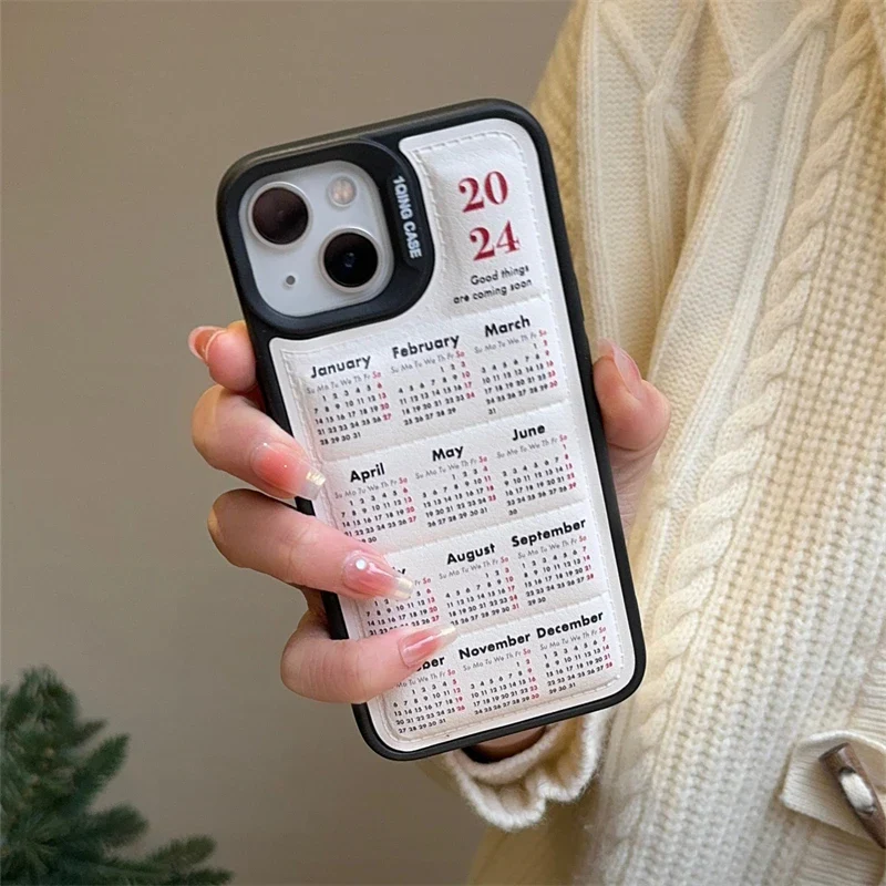 2024 Calendar Time Wrap iPhone Case - Image 2