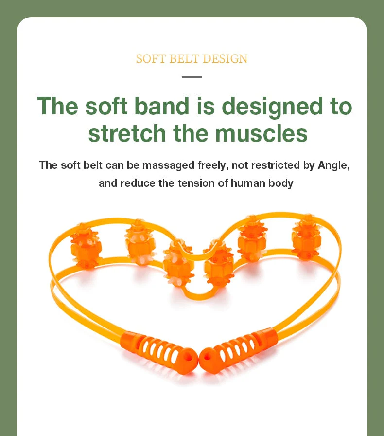 Multifunctional Body Neck Massage Roller - Image 2