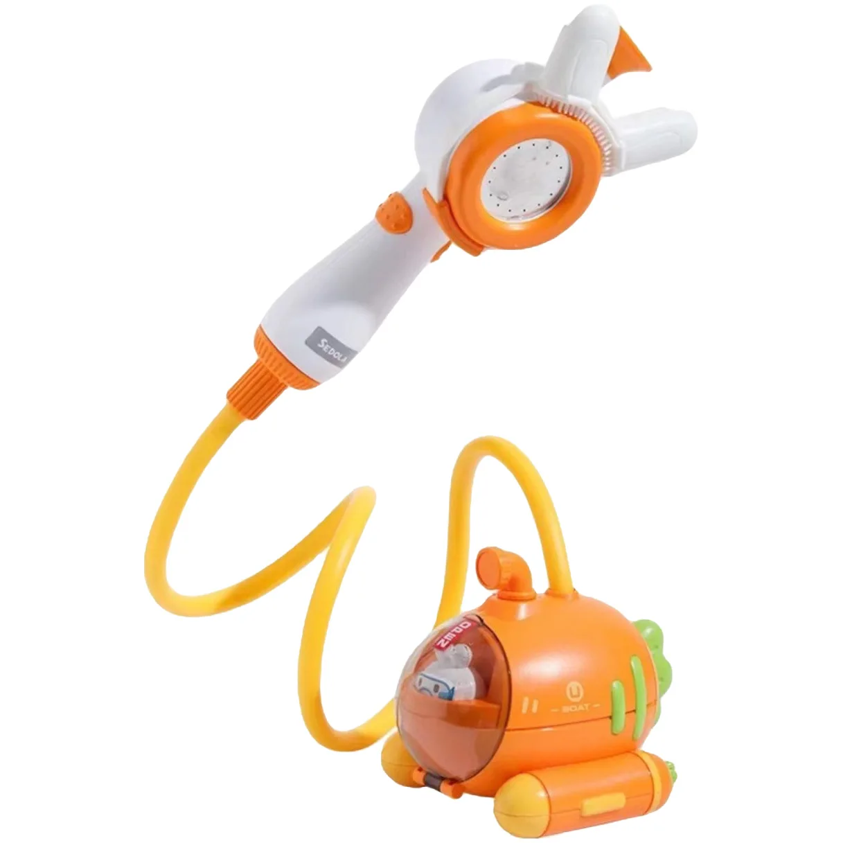 Mini Submarine Baby Bathing Shower Head Set - Image 3