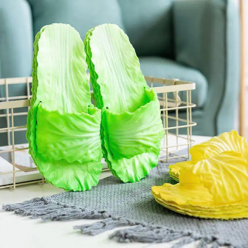 Cabbage Design Anti-Slip Slippers - Image 3