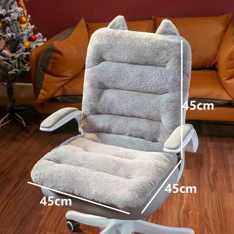 Comfy Plush Office Soft Seat-Back Cushion - Image 3