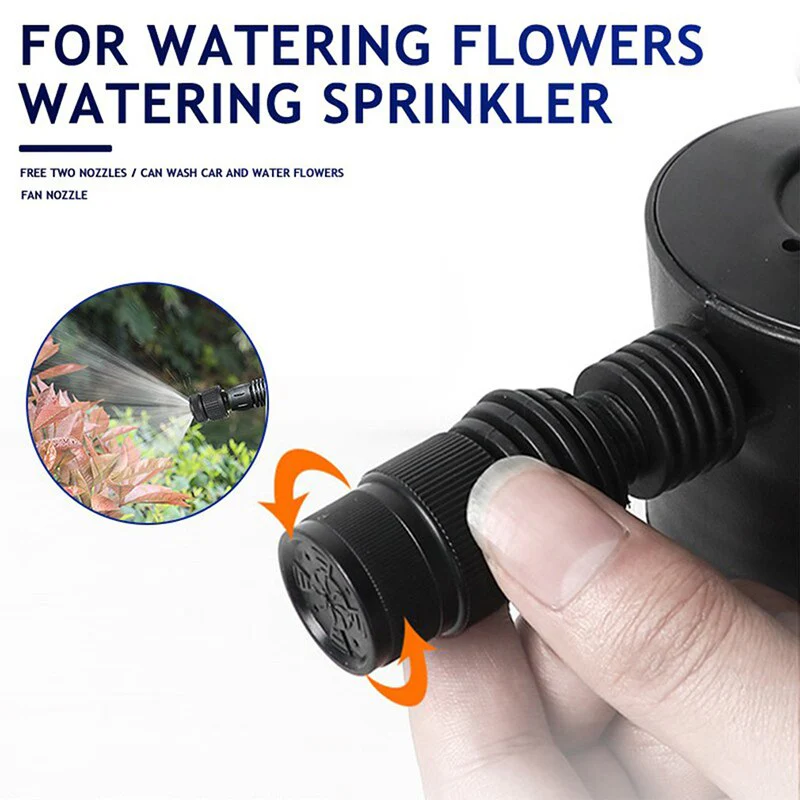 Portable Hand Pump Bubble Blast Water Foam Sprayer - Image 3