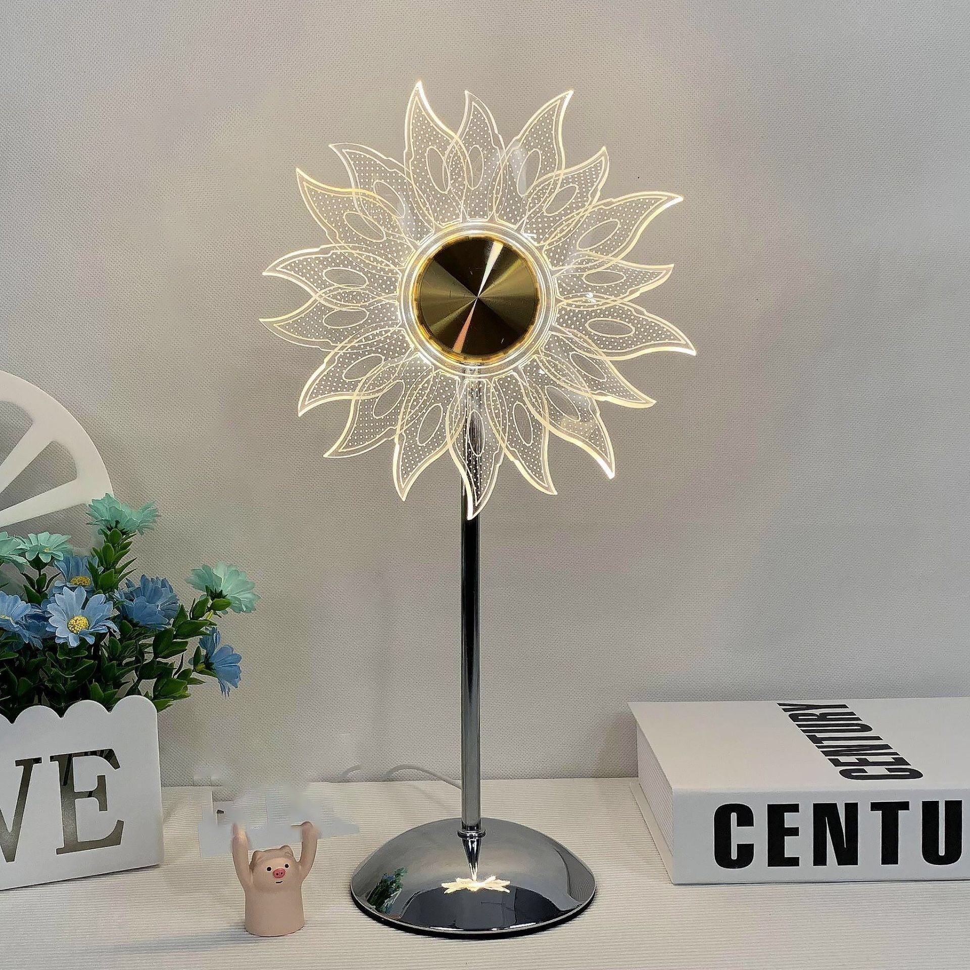 Sunset Atmosphere Rainbow Table Lamp - Image 3