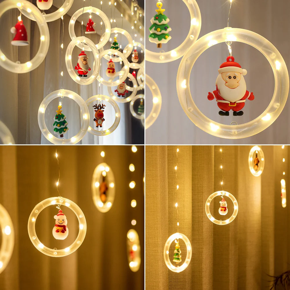 Christmas Decoration Hanging LED Lights - Image 3