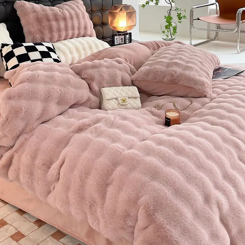 Cloud-Like Luxury Cozy Fluffy Bedding Set - Image 2