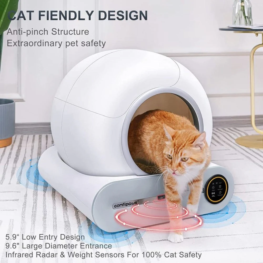 Closed Sandbox Smart Self Cleaning Cat Litter - Image 2