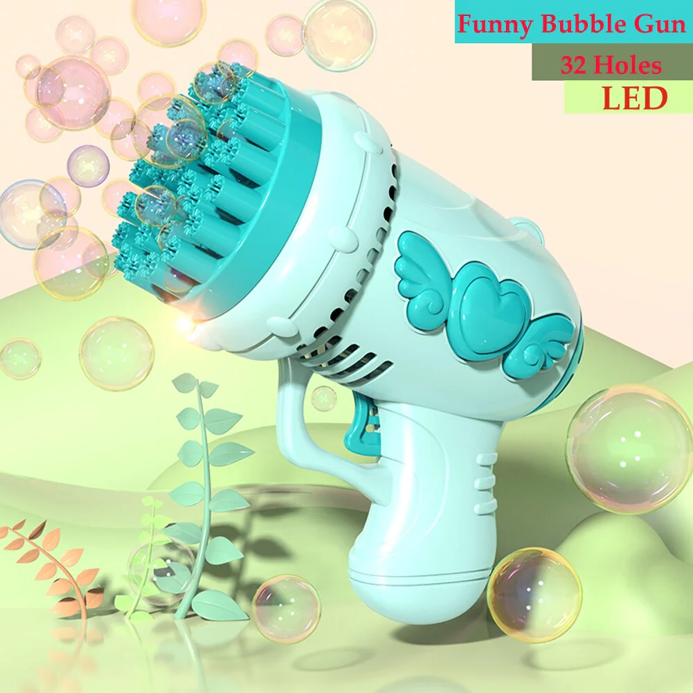 Kids Party Automatic Bubble Gun Blower - Image 3