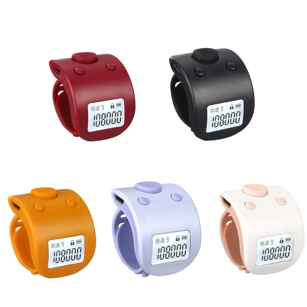 Mini Finger Digital Rechargeable Tally Counter - Image 3