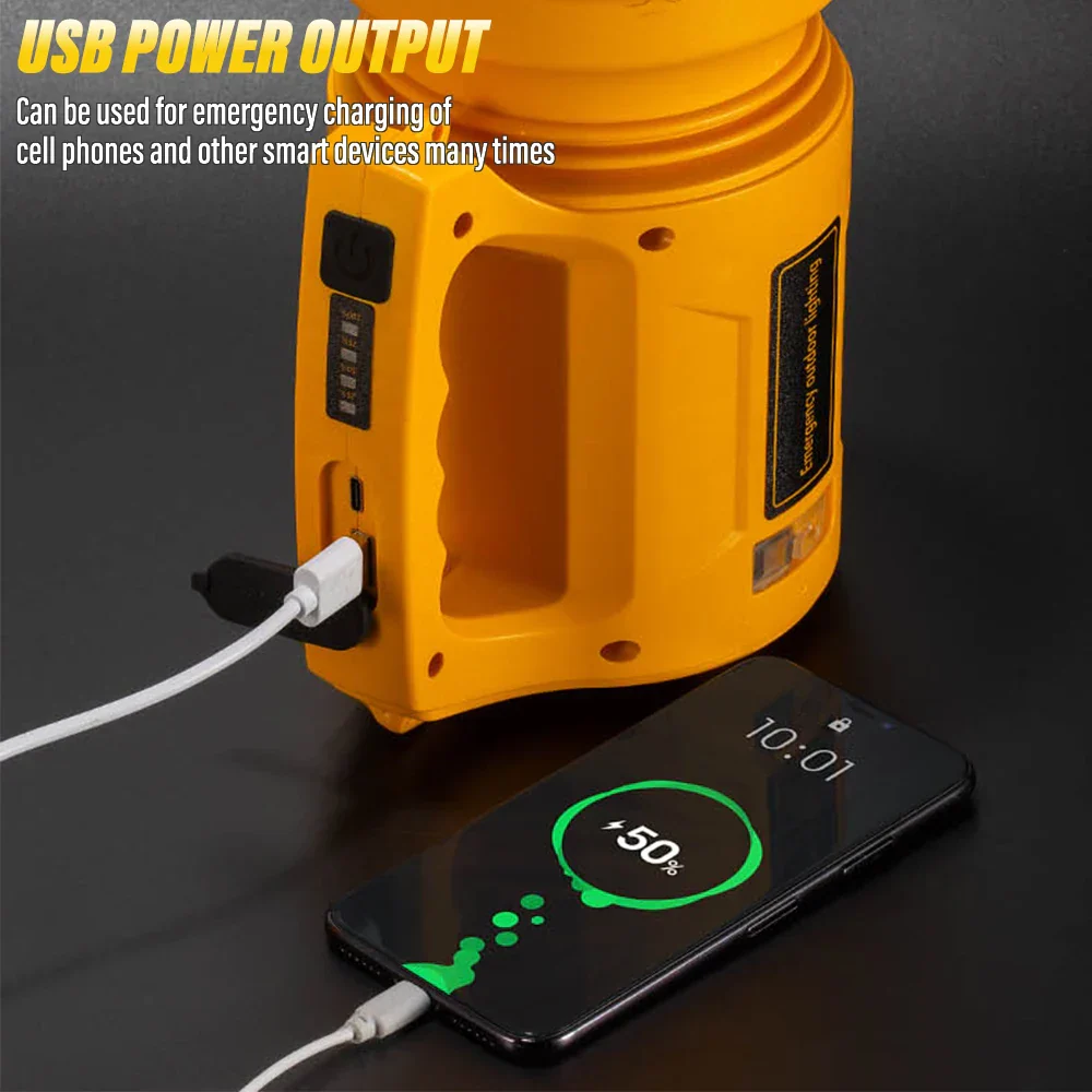 High Power Handheld Rechargeable Multifunctional Portable Flashlight - Image 2
