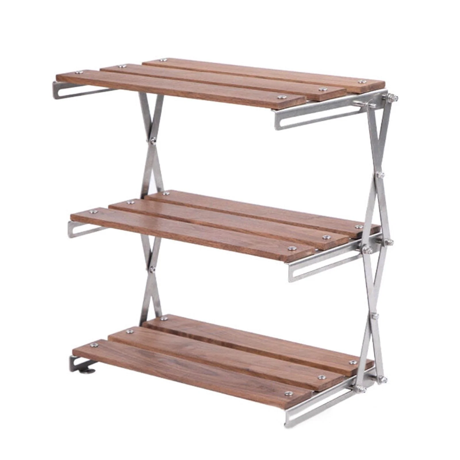 3-Layer Compact Foldable Storage Rack - Image 3