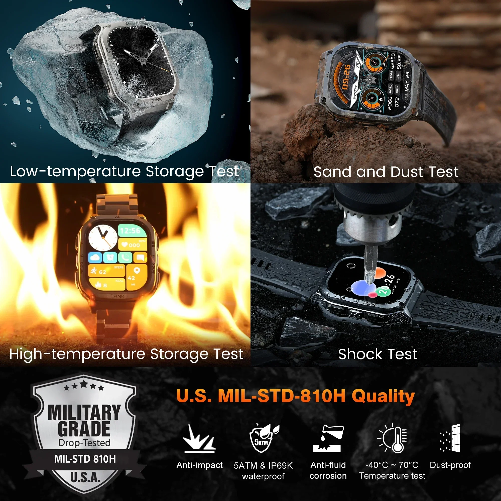 Digital Fitness Tracker High-Performance Ultimate Smartwatch - Image 2