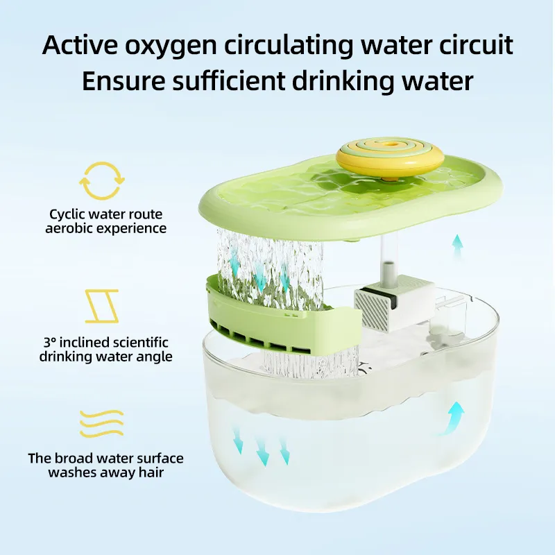 Silent High-Capacity Pet Water Dispenser - Image 2