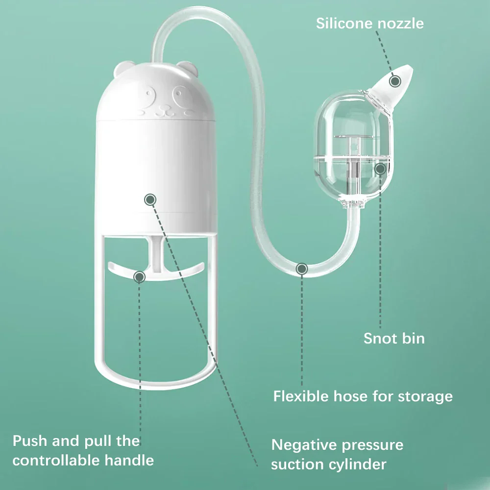 Baby Hand Pump Easy Breathe Nasal Aspirator - Image 2