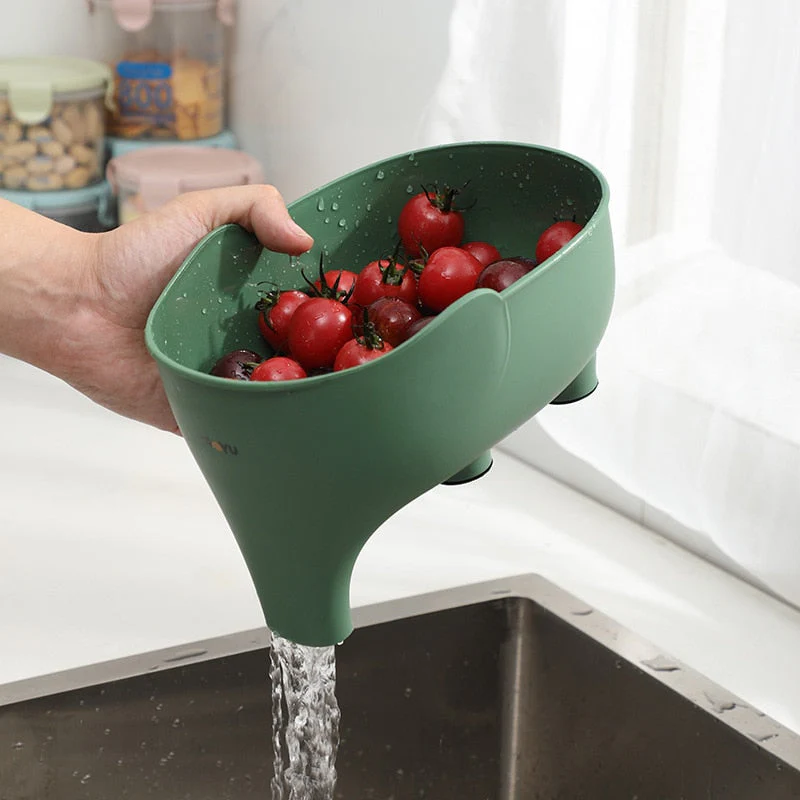 Elephant Easy Drain Sink Basket - Image 2