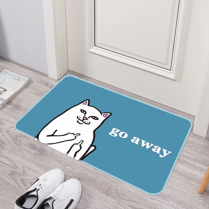 Please Go Away Washable Funny Non-Slip Doormat - Image 3