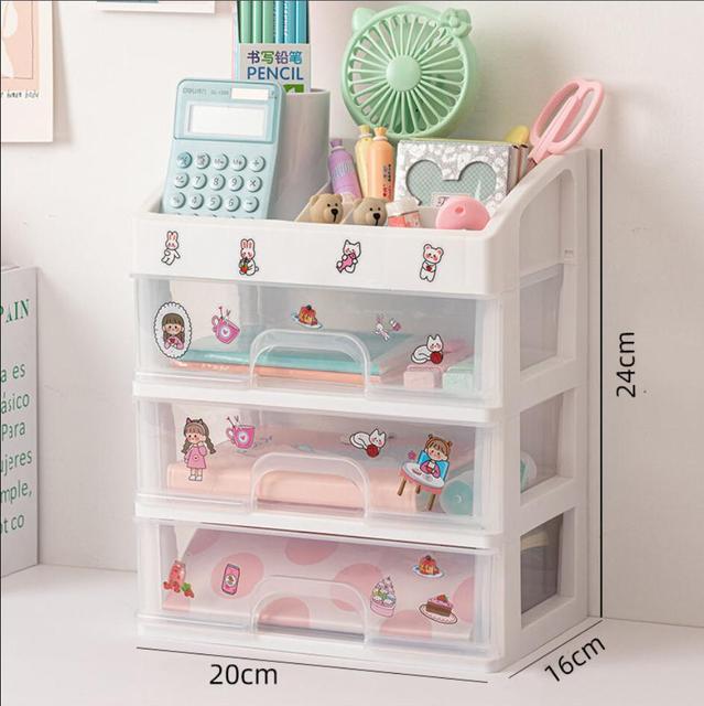 Tidy Tower Desk Organizer Storage Box - Image 2