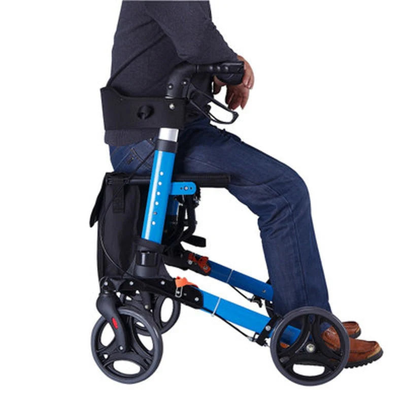 Senior Sitter Height Adjustable Foldable Walker - Image 3