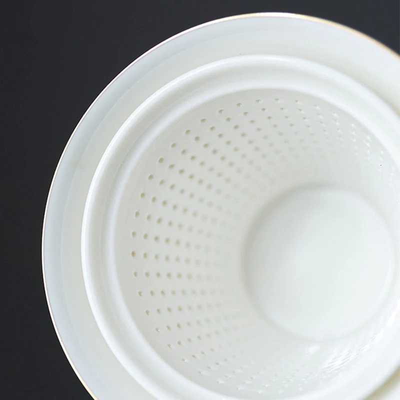 Magical Winter Ceramic Tea Cup Set - Image 3