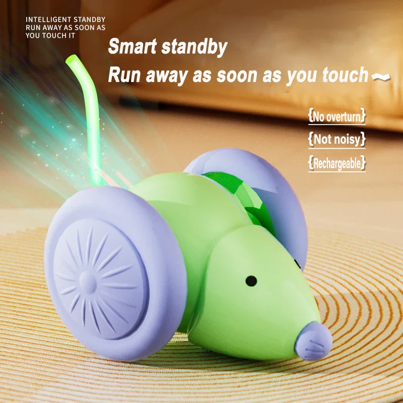 Electric Interactive Mouse Pet Toy - Image 3