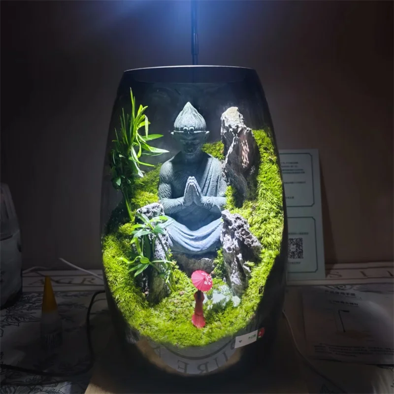 Modern Micro Scene Landscape Glass Vase - Image 2