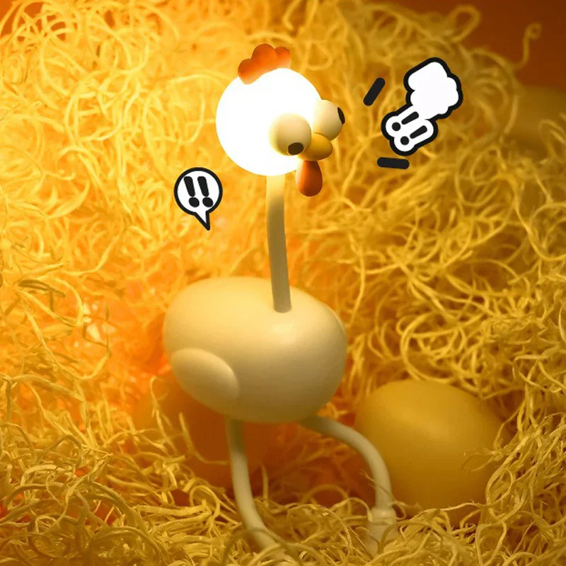 Crazy Chicken Character Night Lamp - Image 3