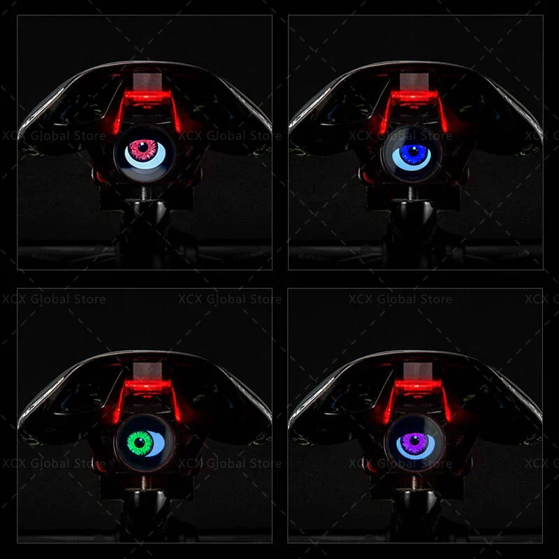 Scary Eyes Night Guardian Waterproof Bicycle Tail Light - Image 2